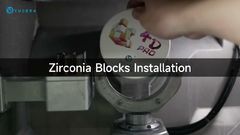 Guide facile pour l'installation du matériau pour la fraiseuse dentaire YRC-8PRO!