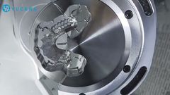 Découvrez la fraiseuse dentaire métallique YRC-8S: une précision et une vitesse inégalées!