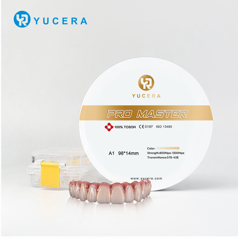 Yucera Factory Direct Dental Zirconia Block for CAD CAM Milling Machines