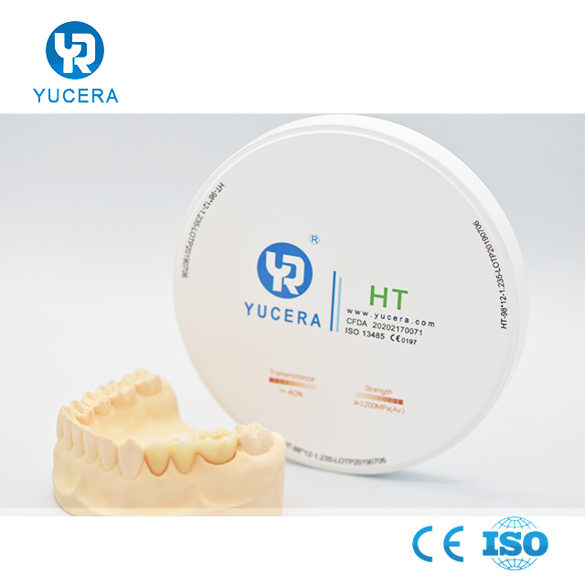 Open System Zirconia Dental Material Ht White Blank Zirconium Uses in Dentistry Dental Wax Alginate and Extraction Forceps