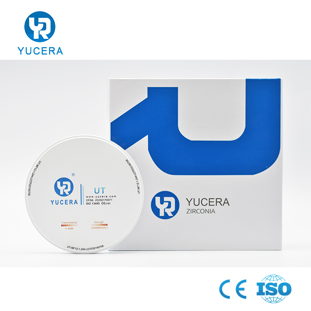 YUCERA Dental Zirconia Blocks 98mm  UT  for  Dental Veneers Teeth