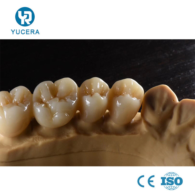 Dental Consumables Zirconia Dental Discs 98mm Yucera ST Color Zirconia CAD/CAM Zirconia Discs