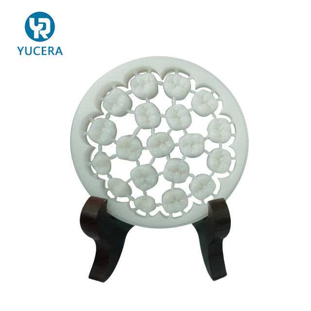 Yucera Dental Multilayer SHT Zirconia Ceramic Block Open System 98mm for Dental Cad Cam