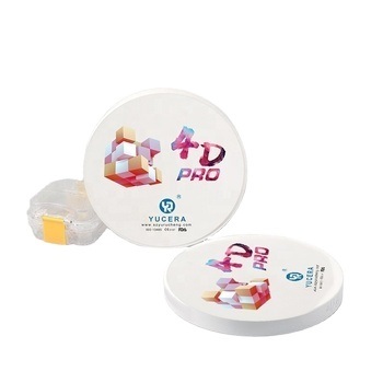 Yucera High Translucent 98mm Zirconia Disc for Dental Crown and Bridge with 1200MPa Strength Lab Grade