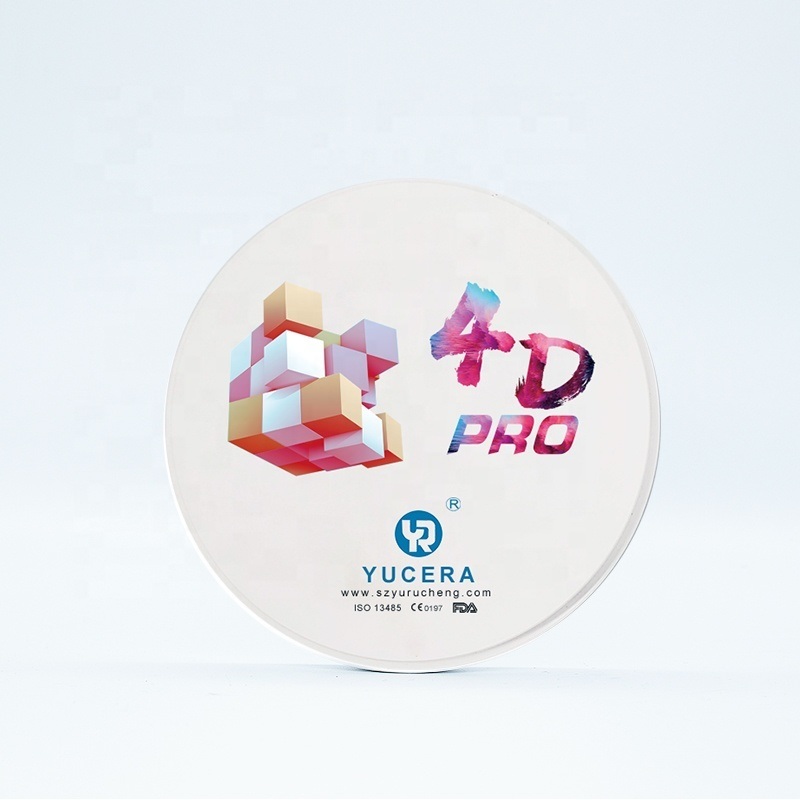 Yucera Super Translucent Zirconia Discs 98mm for Implant Prosthetics Dental Zirconia Teeth