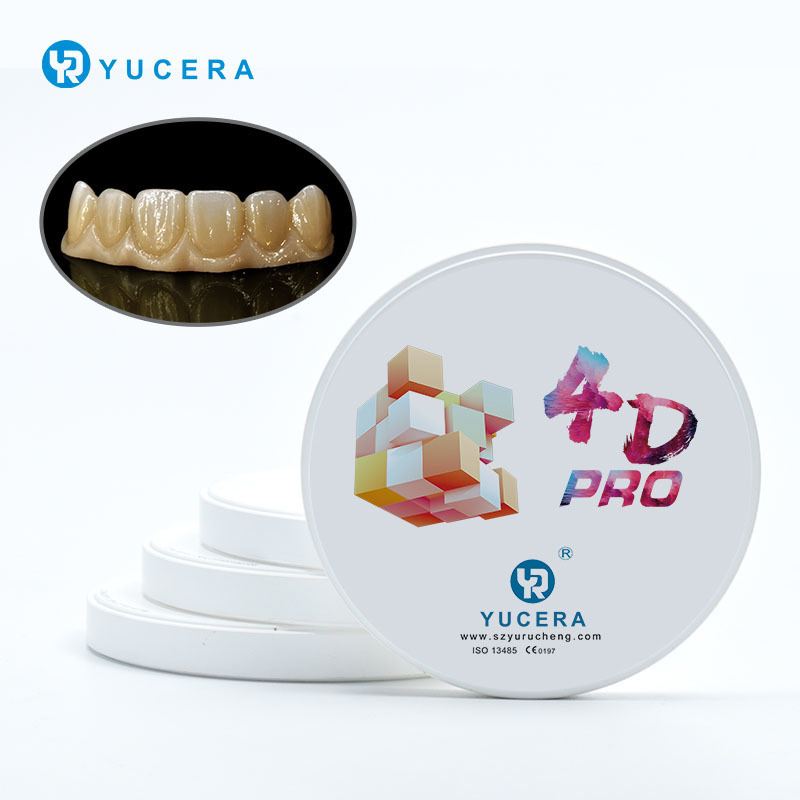 Yucera Hot Sale Customize Zirconia Dental Implants Disk Teeth Crowns Zirconia Block