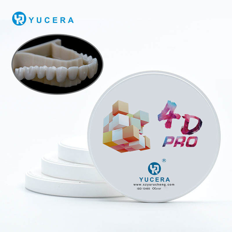 Yucera New Arrival Dental Zirconia Block Crown Ceramic Disc Multilayer Zirconia Block