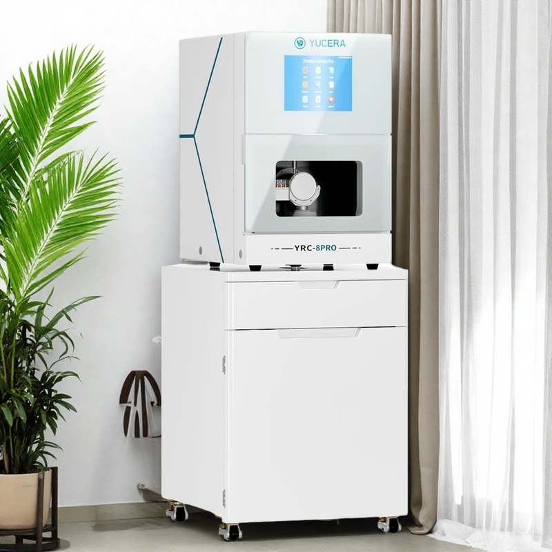 Yucera Energy-Efficient Dry & Wet 5-Axis CAD/CAM Milling Machine for Sustainable Dentistry
