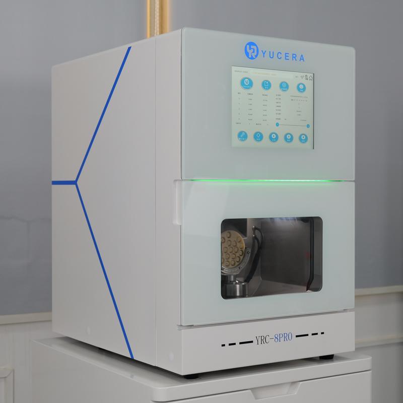 Yucera Energy-Efficient Dry & Wet 5-Axis CAD/CAM Milling Machine for Sustainable Dentistry