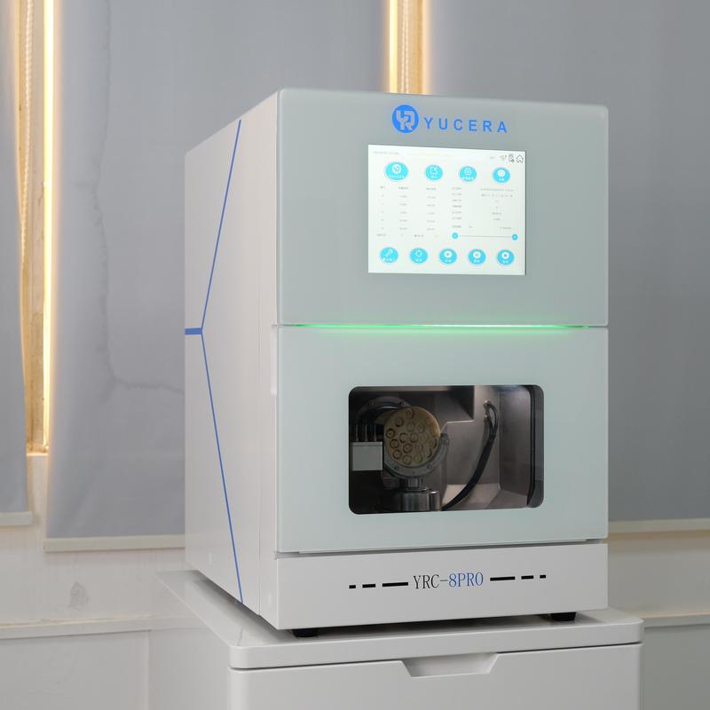 Yucera Energy-Efficient Dry & Wet 5-Axis CAD/CAM Milling Machine for Sustainable Dentistry