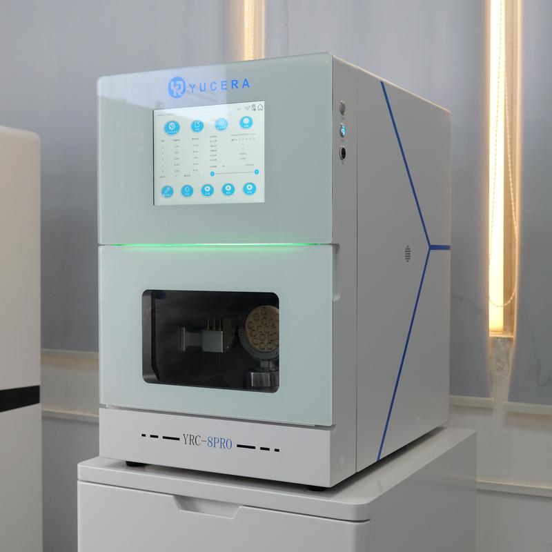 Yucera Energy-Efficient Dry & Wet 5-Axis CAD/CAM Milling Machine for Sustainable Dentistry