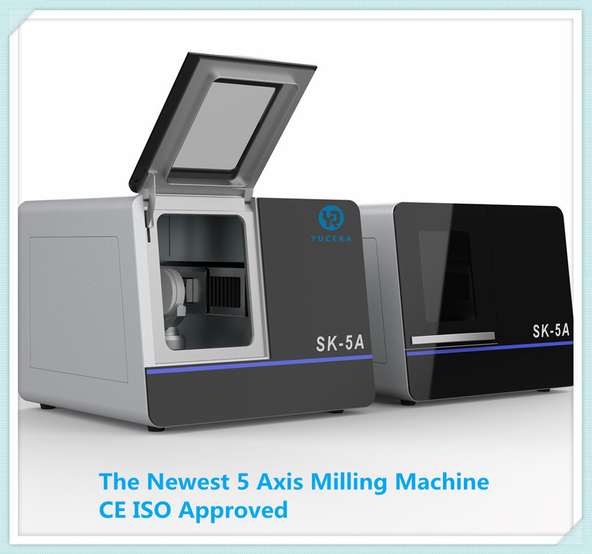 Usinage dentaire CAD/CAM - Machine d'usinage dentaire continue 5 axes pour laboratoire dentaire