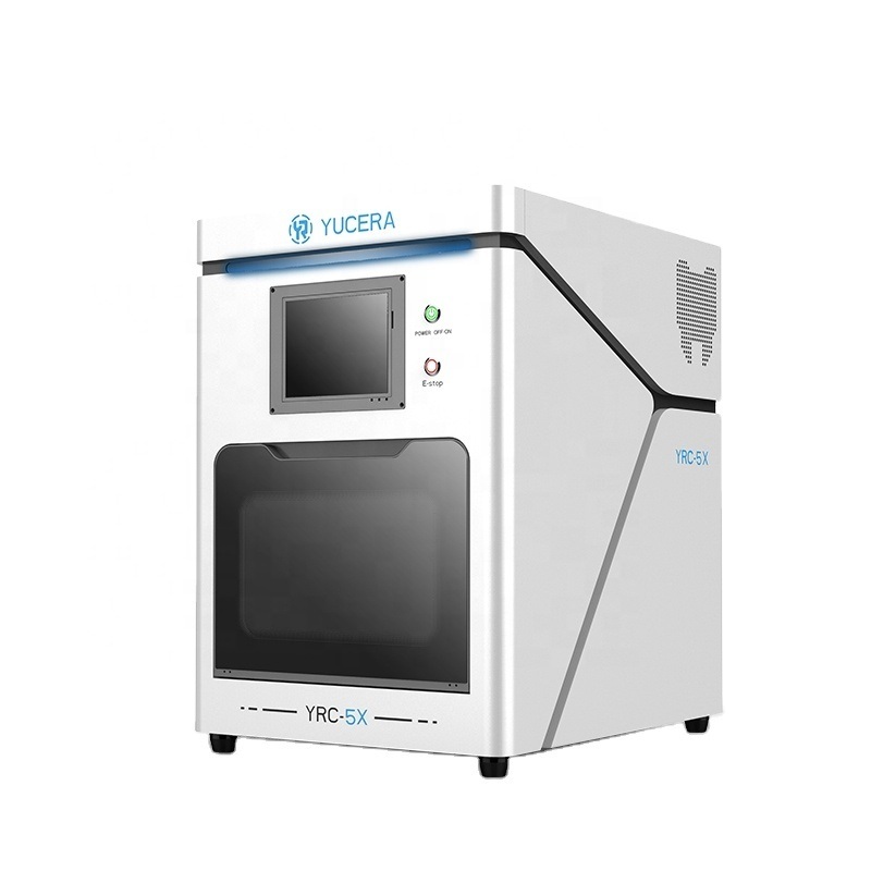 YRC-5X - Fraiseuse dentaire CADCAM YUCERA 5 axes pour zircone dentaire à chaud, machine de fraisage dentaire CAD CAM pour laboratoire dentaire