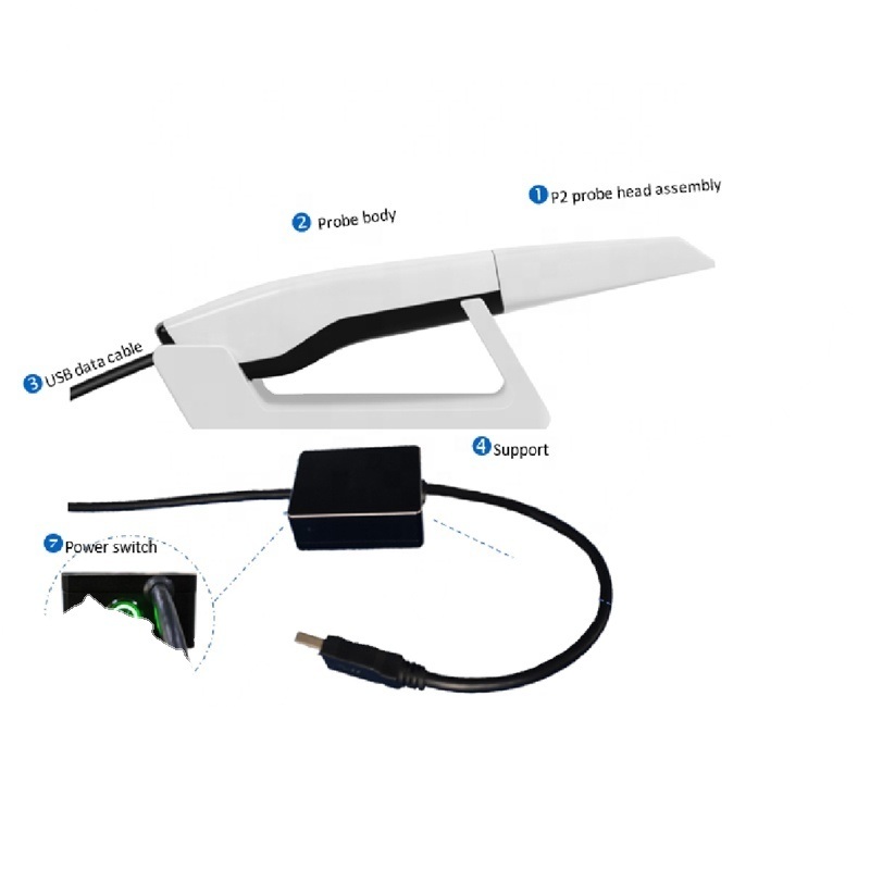 Équipement dentaire CAD CAM Yucera - Scanner intra-oral portable et léger, caméra intra-orale 3D pour laboratoire dentaire