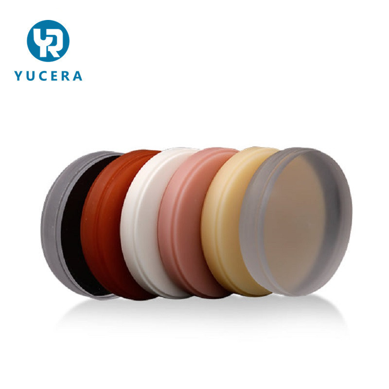 Consommables dentaires - Disque de PMMA pour fraisage CAD CAM pour laboratoire dentaire - Disque en résine acrylique - Bloc de PMMA dentaire - Prothèse dentaire provisoire
