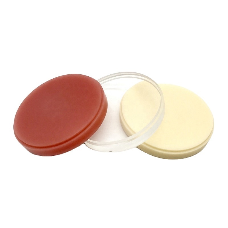 Disque Multi PMMA CAD CAM Yucera Cad Cam Matériau Dentaire PMMA Blocs Disque de Zircone Dentaire Blocs de Résine PMMA Flexibles