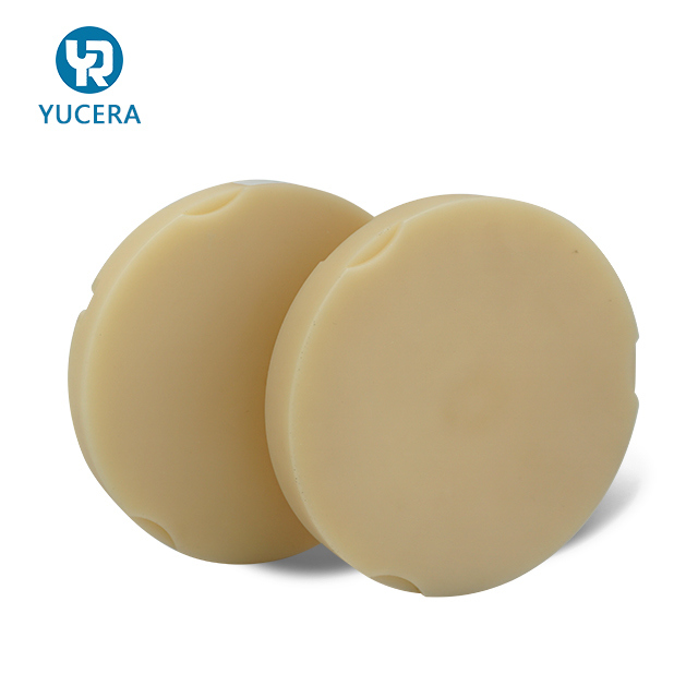 PMMA monocouche dentaire Yucera Optimal Transparency pour des prothèses précises et d'apparence naturelle
