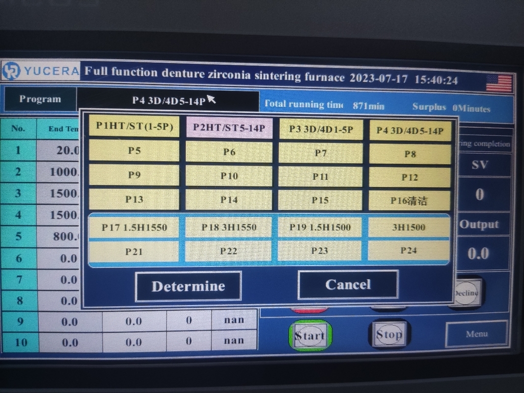Four à frittage dentaire en zircone Yucera F10+ - Frittage de haute qualité pour tous vos besoins dentaires