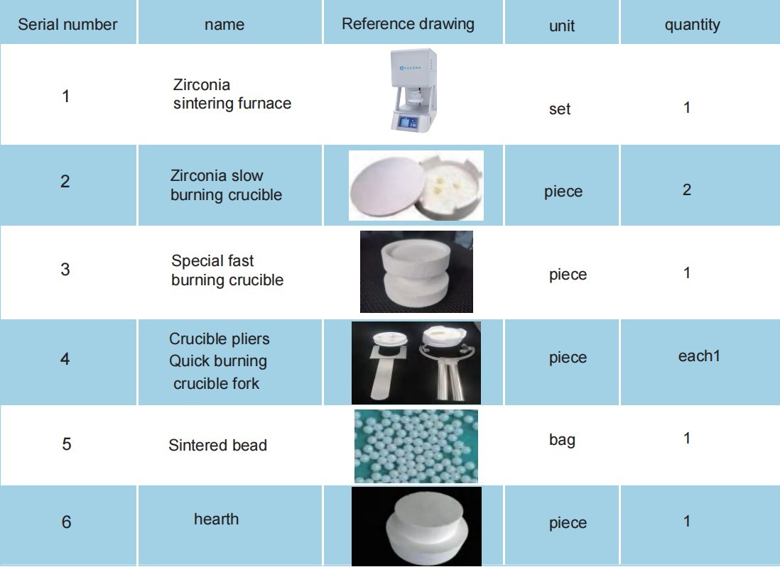 Four à frittage dentaire en zircone Yucera F10+ - Frittage de haute qualité pour tous vos besoins dentaires
