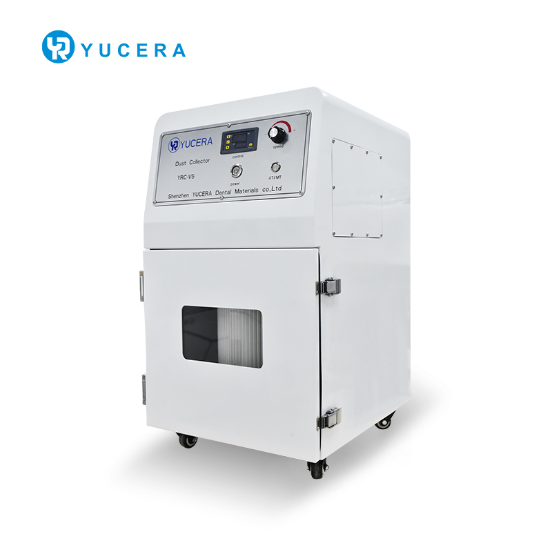 Aspirateur collecteur de poussière de laboratoire dentaire Yucera V5 pour travaux de précision