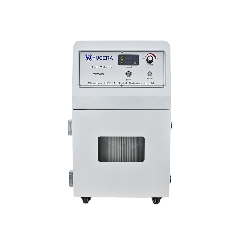 V5 Economical LED Dental Laboratory Dust Collector - Energy Saving and Efficient Filtration