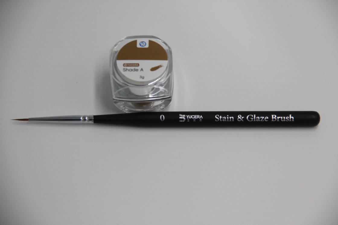 Kit de coloration en céramique de zircone Yucera 18 couleurs Unique Smile Solutions, éclat naturel pour les créations de laboratoire dentaire