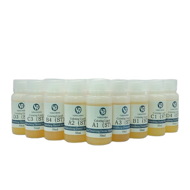 Yucera Dental Lab 18-Color Smile Solutions Céramique Zircone Teintant Éclat Naturel pour Créations de Laboratoire Dentaire