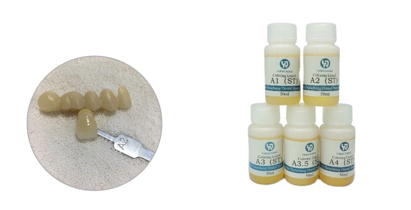 Yucera Dental Lab 18-Color Smile Solutions Céramique Zircone Teintant Éclat Naturel pour Créations de Laboratoire Dentaire