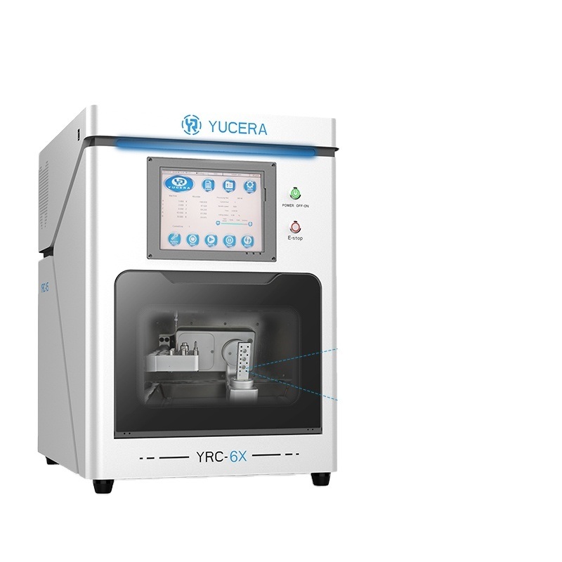 Dental CAD/CAM Milling Machine  YUCERA YRC-6X | 5-Axis Precision | ISO 13485 Certified