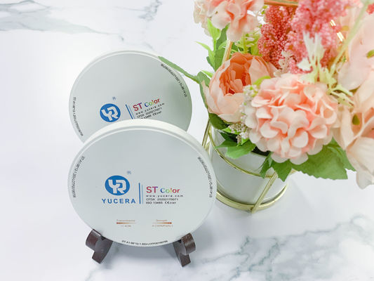 La couleur de St a pré ombragé les blocs en céramique du DAO FAO de blocs de zircone de zircone dentaire dentaire de système